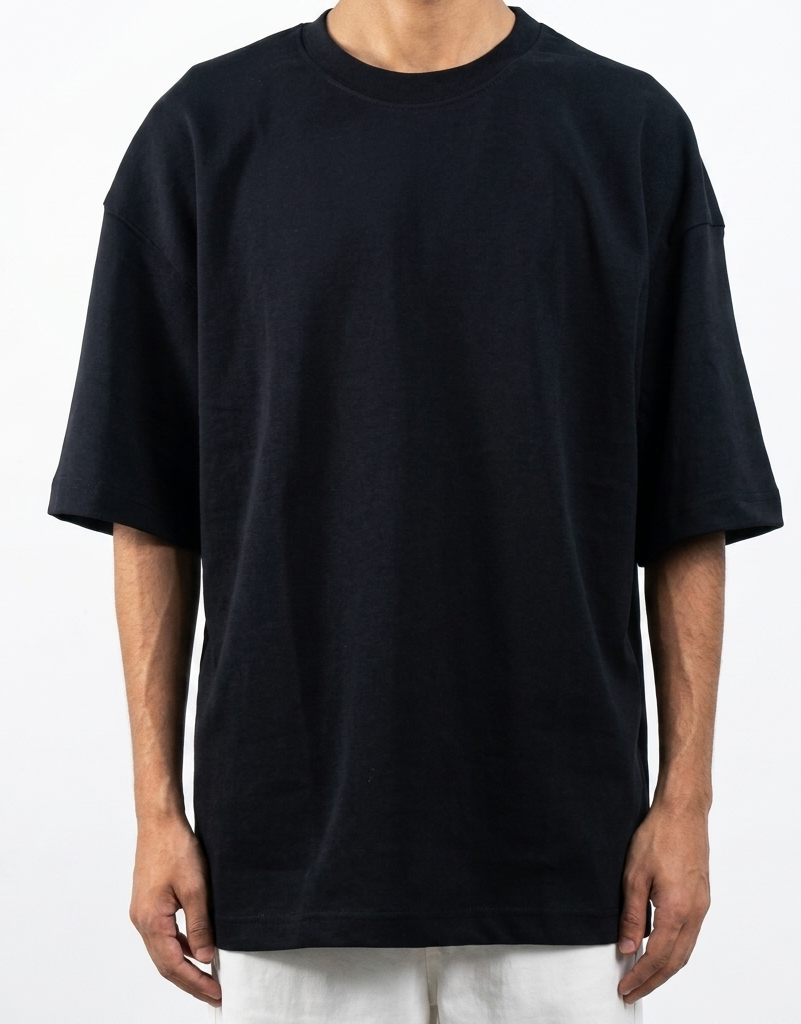100% cotton interlock crew neck T-shirt