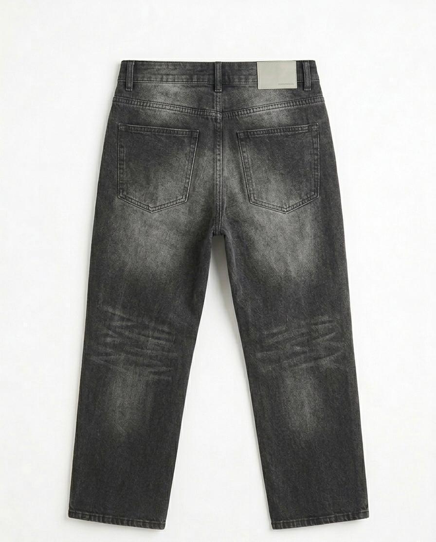 Straight fit Black Jeans