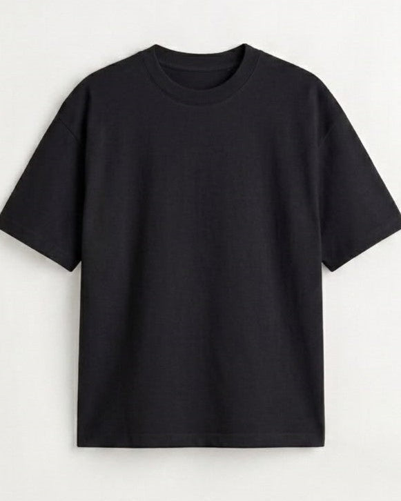 100% cotton interlock crew neck T-shirt